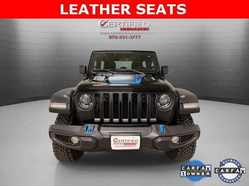 Used 2023 Jeep Wrangler Unlimited Rubicon 4xe w/ Cold Weather Group image 2