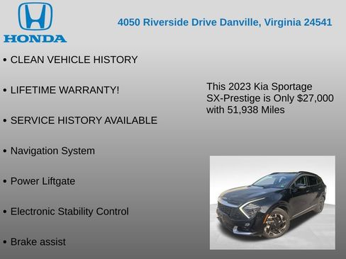 Used 2023 Kia Sportage SX FWD image 7