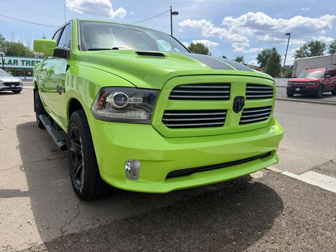 Used 2017 RAM 1500 Sport w/ Sublime Green Sport Package AWD/4WD image 1