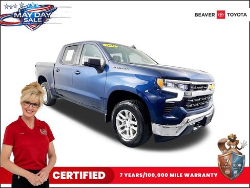Used 2022 Chevrolet Silverado 1500 LT AWD/4WD image 1