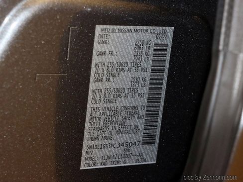 Used 2023 INFINITI QX60 Sensory w/ Cargo Package image 39