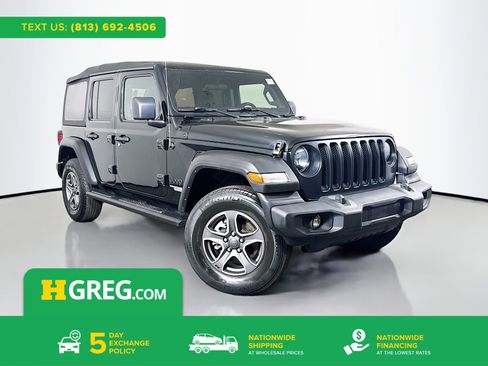 Used 2021 Jeep Wrangler Unlimited Sport S image 1