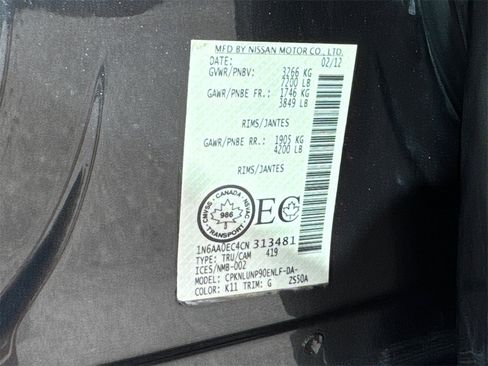 Used 2012 Nissan Titan PRO-4X image 29