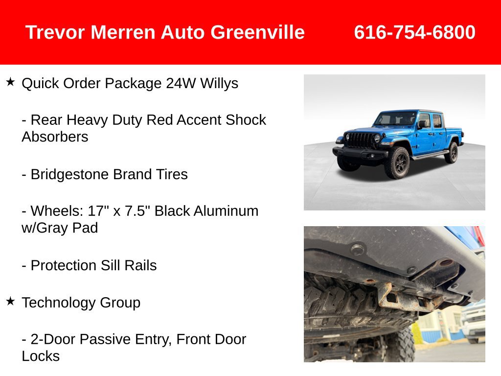 Used 2022 Jeep Gladiator Sport AWD/4WD image 38