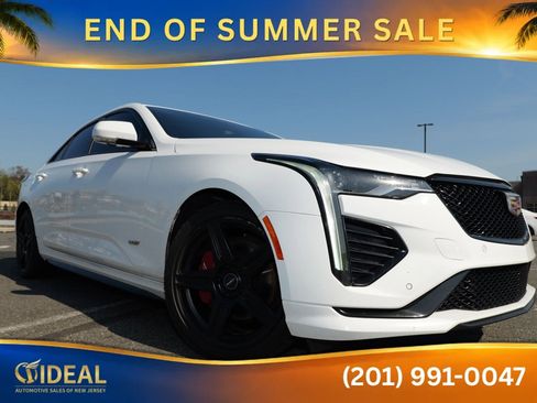 Used 2021 Cadillac CT4 V w/ Technology Package AWD/4WD image 1