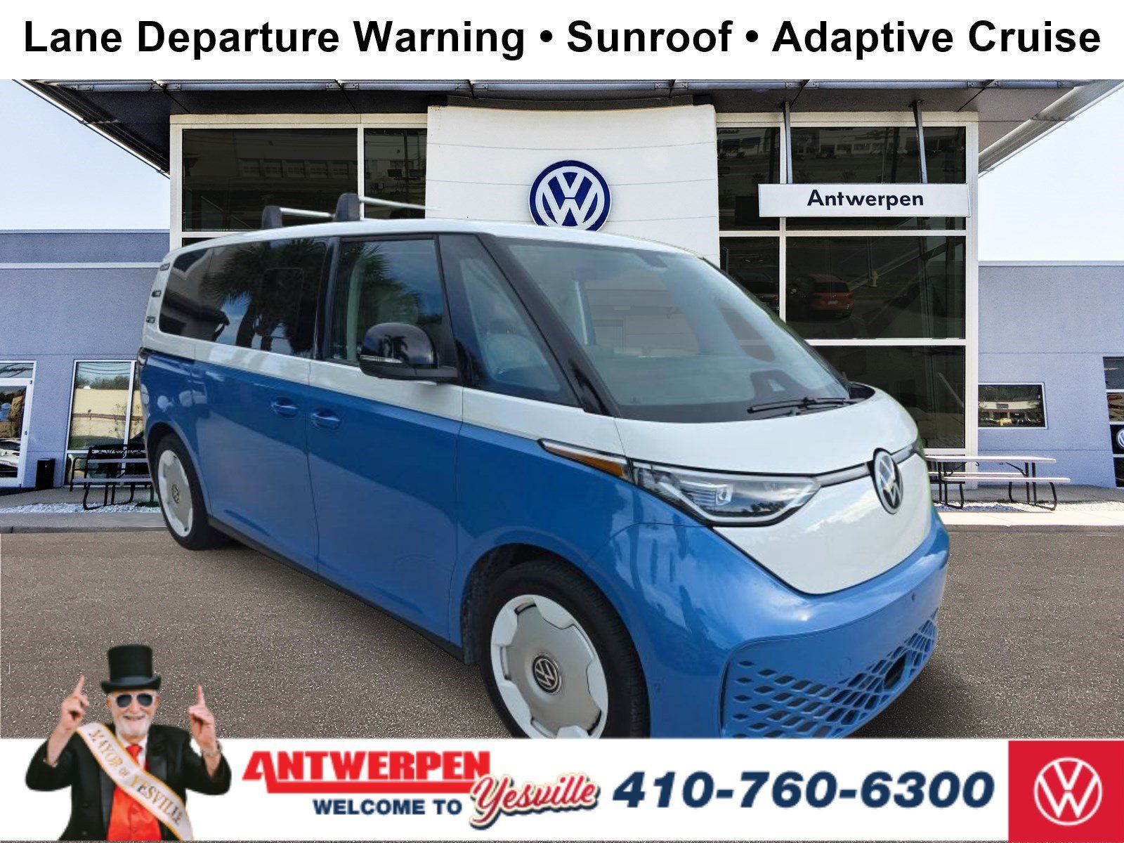 Used 2025 Volkswagen ID. Buzz 1st Edition RWD image 1