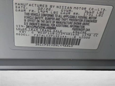 Used 2022 Nissan Kicks SV FWD image 23