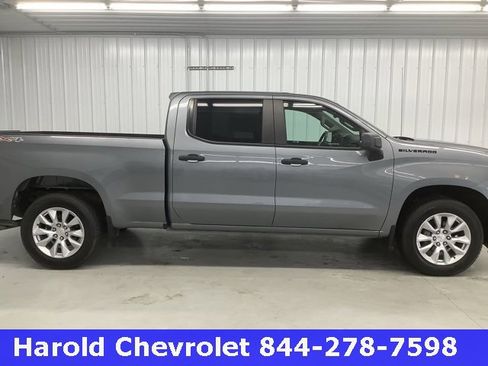 Used 2022 Chevrolet Silverado 1500 Custom w/ LPO, Dark Essentials Package image 6