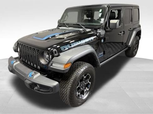 Used 2022 Jeep Wrangler Unlimited Rubicon 4xe w/ Cold Weather Group AWD/4WD image 1