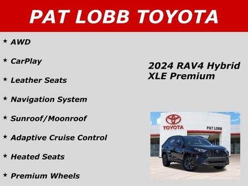 Used 2024 Toyota RAV4 XLE Premium w/ Weather Package AWD/4WD image 37
