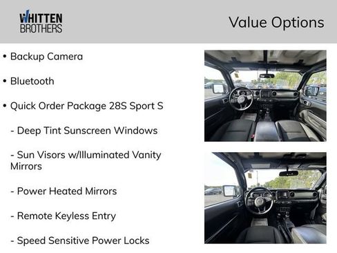Used 2019 Jeep Wrangler Unlimited Sport S AWD/4WD image 4