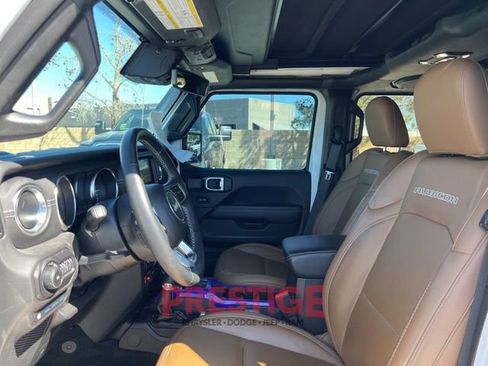 Used 2022 Jeep Wrangler Unlimited Rubicon 4xe w/ Steel Bumper Group image 28