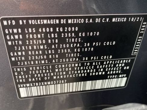 Used 2022 Volkswagen Taos SE AWD/4WD image 27