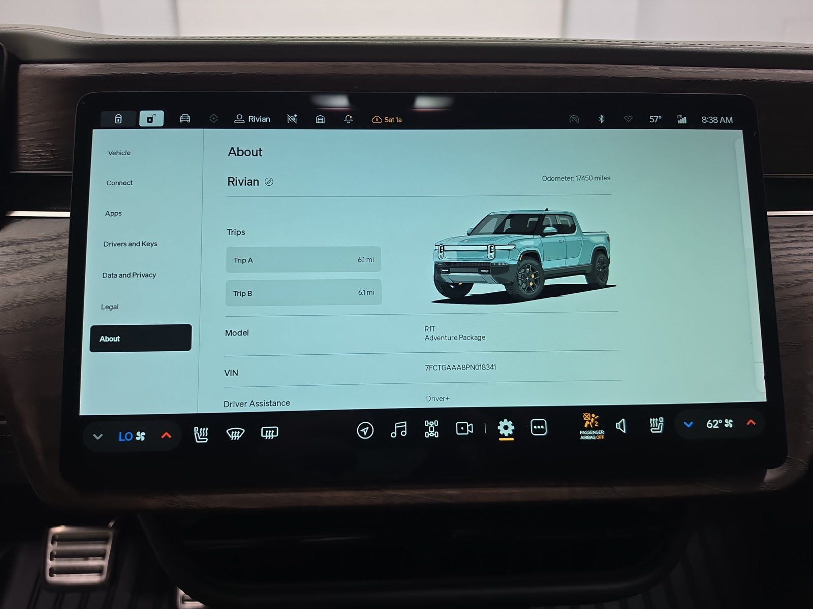 Used 2023 Rivian R1T Adventure Quad AWD/4WD image 27