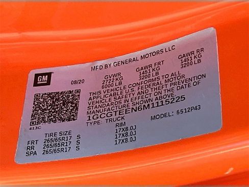 Used 2021 Chevrolet Colorado ZR2 w/ ZR2 Dusk Special Edition image 30