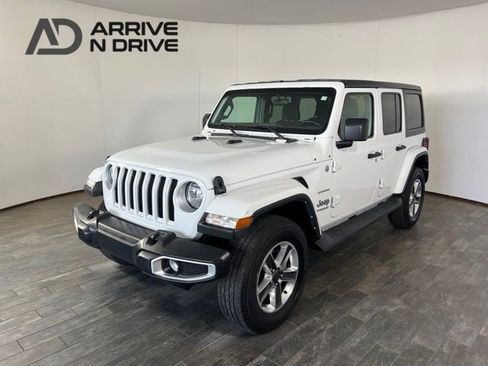 Used 2021 Jeep Wrangler Unlimited Sahara image 1