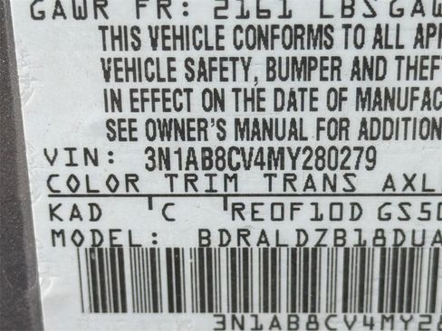 Used 2021 Nissan Sentra SV w/ SV Premium Package image 33