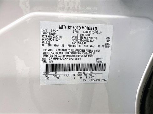 Certified 2022 Ford Edge ST-Line image 35