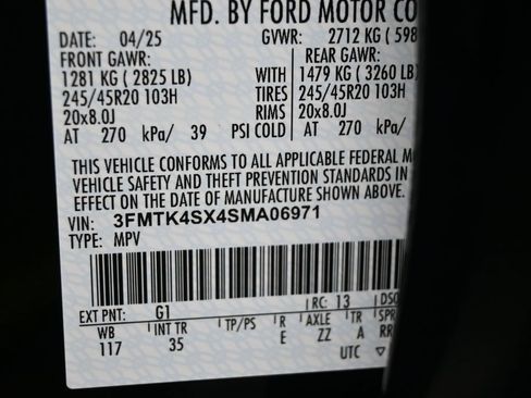 Used 2025 Ford Mustang Mach-E GT w/ Bronze Appearance Package AWD/4WD image 18
