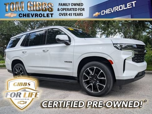 Used 2021 Chevrolet Tahoe RST w/ Luxury Package AWD/4WD image 1
