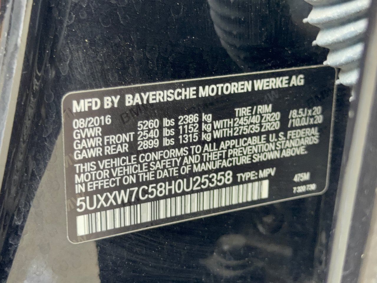Used 2017 BMW X4 M40i AWD/4WD image 31
