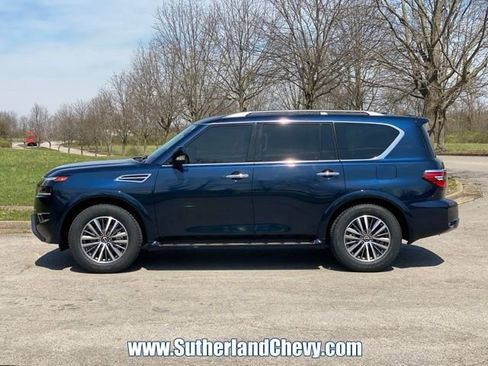 Used 2023 Nissan Armada SL w/ Captain's Chairs Package image 4