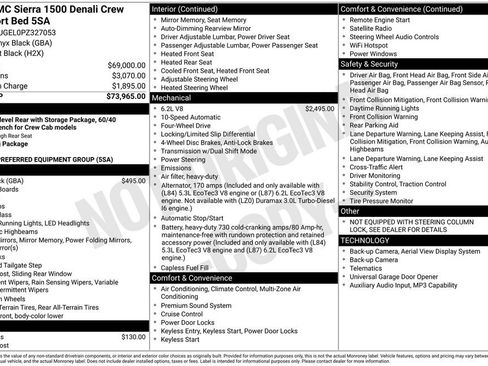Certified 2023 GMC Sierra 1500 Denali AWD/4WD image 58