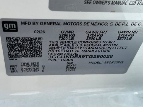 New 2026 Chevrolet Silverado 1500 LT w/ Z71 Off-Road Package AWD/4WD image 22