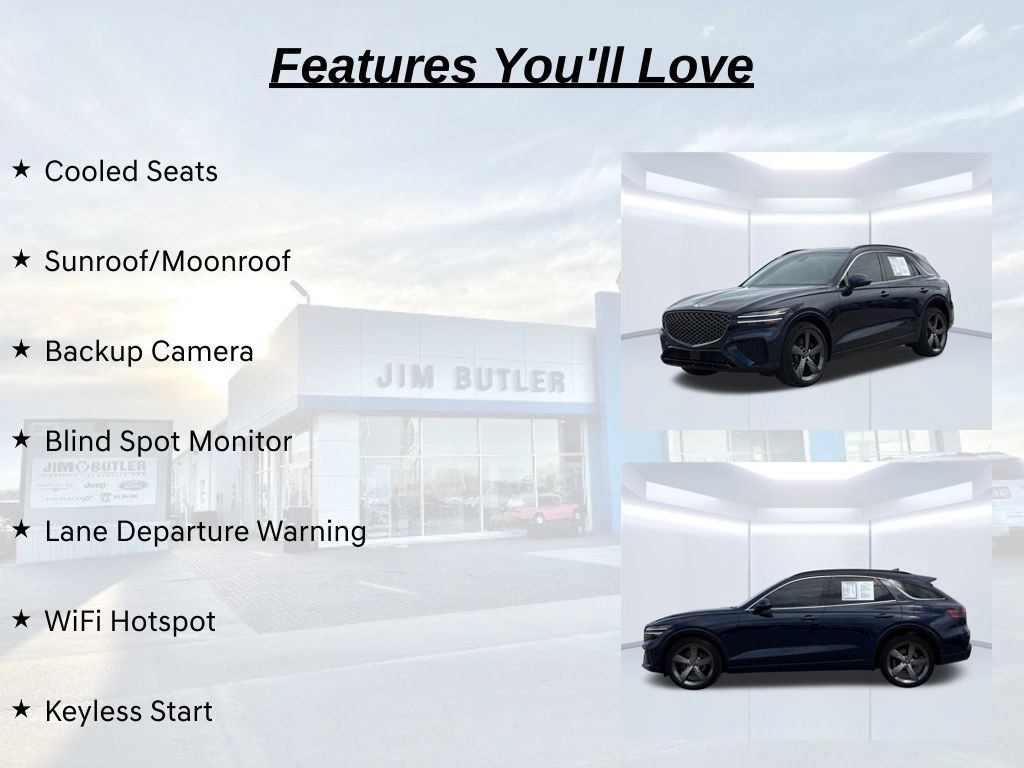 Used 2025 Genesis GV70 3.5T Sport w/ Sport Advanced Package AWD/4WD image 19