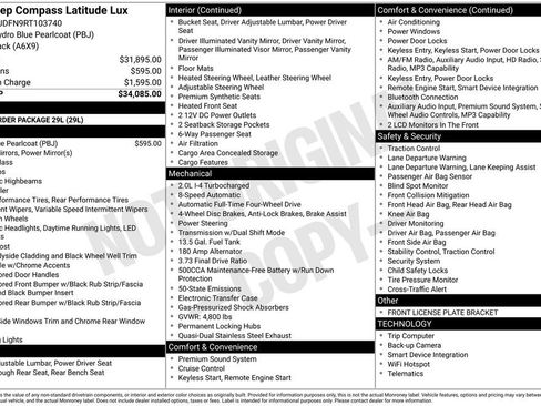 Used 2024 Jeep Compass Latitude image 32