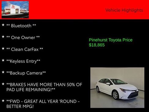 Used 2024 Toyota Corolla LE image 7