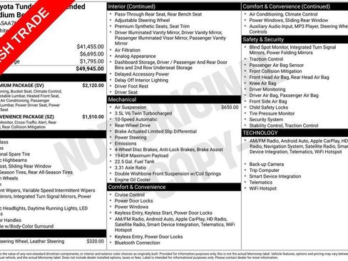 Used 2022 Toyota Tundra SR5 w/ SR5 Premium Package image 6