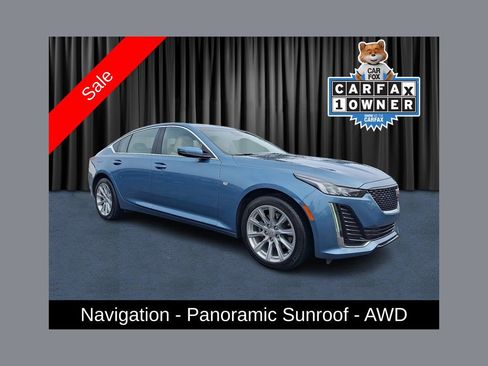 Used 2023 Cadillac CT5 Luxury w/ Sun And Sound Package AWD/4WD image 1