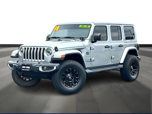 Used 2018 Jeep Wrangler Unlimited Sahara AWD/4WD image 1