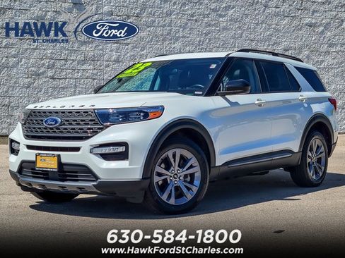 Certified 2023 Ford Explorer XLT w/ Equipment Group 202A AWD/4WD image 1