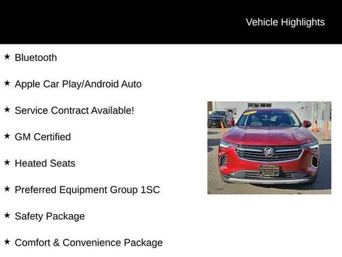 Certified 2022 Buick Envision Preferred image 7