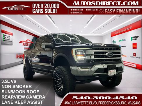 Used 2022 Ford F150 Lariat w/ Equipment Group 502A High image 1