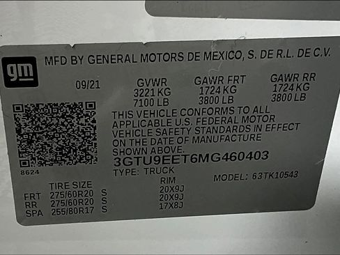 Used 2021 GMC Sierra 1500 AT4 image 36