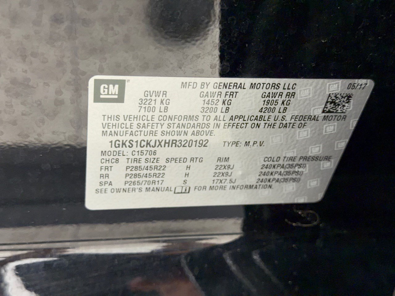 Used 2017 GMC Yukon Denali w/ Open Road Package RWD image 31