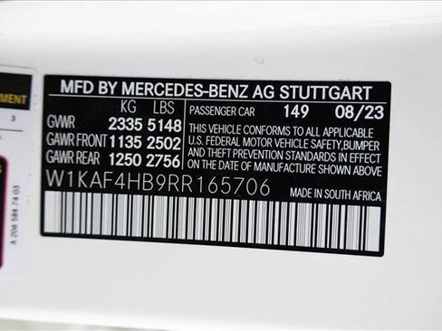 Certified 2024 Mercedes-Benz C 300 4MATIC Sedan image 27