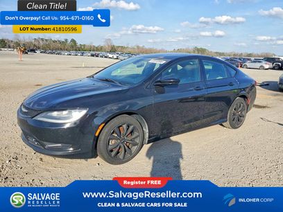 Used 2015 Chrysler 200 S w/ Navigation & Sound Group I