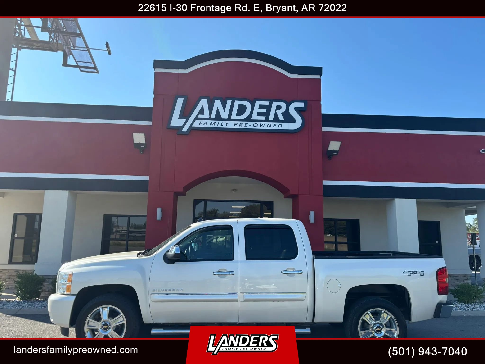 Used 2013 Chevrolet Silverado 1500 LTZ w/ LTZ White Diamond Edition AWD/4WD image 1