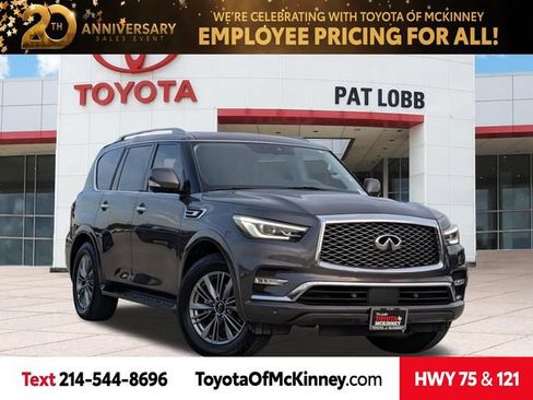 Used 2022 INFINITI QX80 Luxe w/ Cargo Package RWD image 1