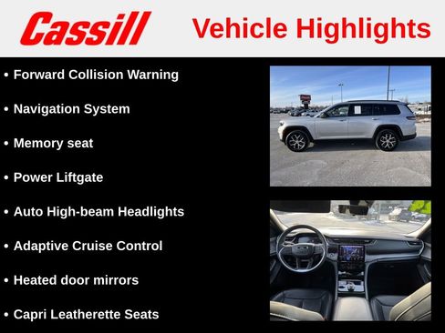 Used 2024 Jeep Grand Cherokee L Limited w/ Luxury Tech Group II image 14