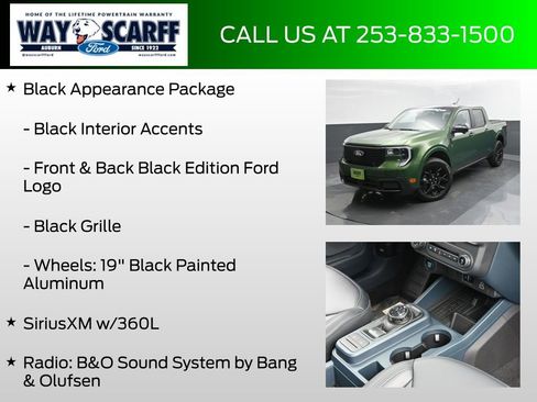 New 2025 Ford Maverick Lariat w/ Black Appearance Package image 12