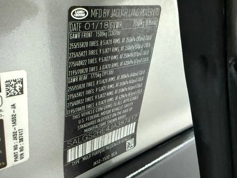 Used 2018 Land Rover Range Rover Supercharged image 68