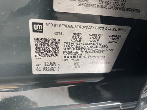 New 2026 Chevrolet Silverado 1500 LTZ AWD/4WD image 24