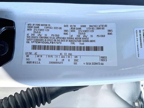 Used 2020 Ford F150 Limited image 6