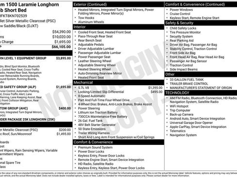 Certified 2019 RAM 1500 Limited image 38