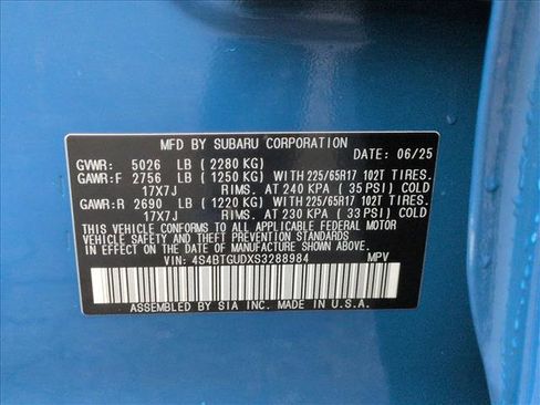 Certified 2025 Subaru Outback Wilderness image 26